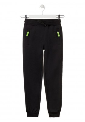 pantalon de felpa no perchada tecnica de LOSAN para niño modelo 013-6014AL