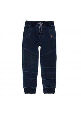 Pantalón felpa denim de niño Boboli modelo 501118