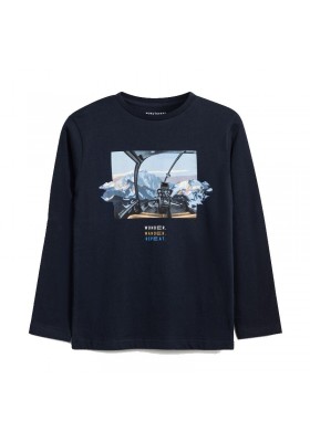 Camiseta manga larga "wonder" Niño de Mayoral modelo 7059