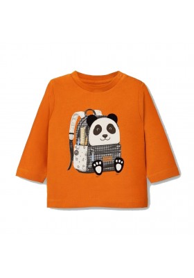 Camiseta manga larga mochila Bebe niño de Mayoral modelo 2042