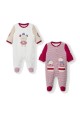 Set 2 pijamas interlock de Mayoral bebe niño modelo 2771