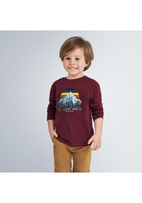 Camiseta manga larga "peak" niño de Mayoral modelo 4055