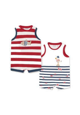 Set 2 peleles m/s de Mayoral para bebe niño modelo 1651