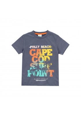 Camiseta punto manga corta de niño Boboli modelo 522010