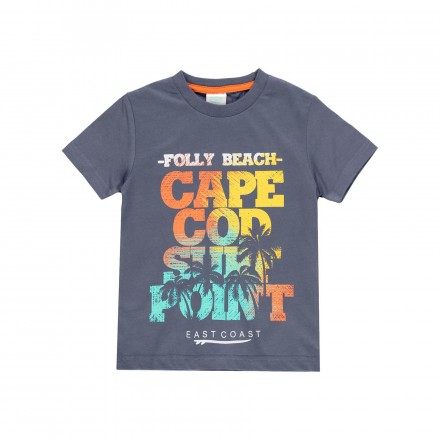 Camiseta punto manga corta de niño Boboli modelo 522010