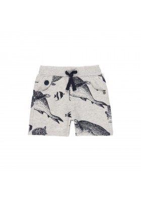 Bermuda felpa "tiburones" de bebé niño Boboli modelo 302050