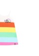 Vestido punto "arco iris" de niña Boboli modelo 422042