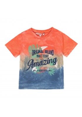 Camiseta punto tricolor de bebé niño Boboli modelo 342087