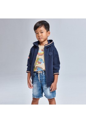 Bermuda jogger soft denim Mayoral para niño modelo 3227