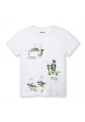 Camiseta manga corta "ready" Mayoral para niño modelo 3043