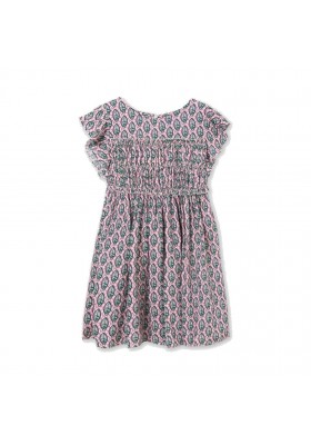Vestido batista estampado Mayoral para niña modelo 6935