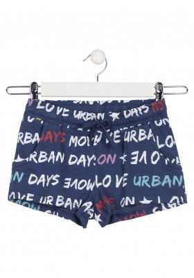 short estampado Losan para niña modelo 114-6016AL