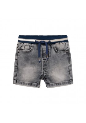 Bermuda soft denim patente Mayoral para bebe niño modelo 1246