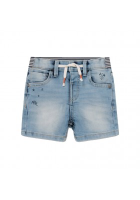 Bermuda tejana soft serigrafi Mayoral para bebe niño modelo 1248