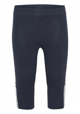legging con estampado lateral Losan para niña modelo 116-6026AL