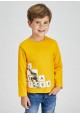 Camiseta manga larga "skater" de Mayoral para niño modelo 4073