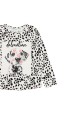 Camiseta punto animal print de niña Boboli modelo 443012