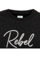 Sudadera felpa "Rebel Girl" de niña Boboli modelo 433178