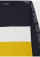 Camiseta manga larga color block de Mayoral para niño modelo 7013