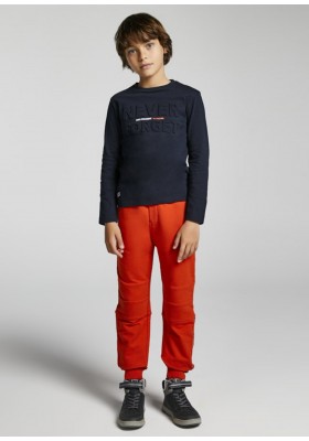 Pantalon felpa elastica bolsillo de Mayoral para niño modelo 7552