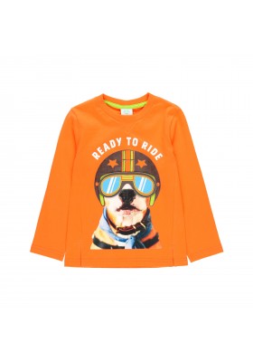 Camiseta punto "perrito" de niño Boboli modelo 523077