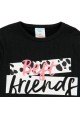 Camiseta punto "my bbl friends" de niña Boboli modelo 443045