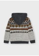 Canguro tricot jacquard de Mayoral para niño modelo 4366