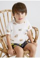 Camiseta manga corta estampada para niño de Mayoral modelo 3002