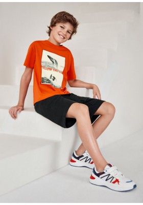 Camiseta manga corta "follow the sun" para niño de Mayoral modelo 6017