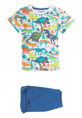 conjunto de camiseta y bermuda Losan para niño modelo 215-8001AL