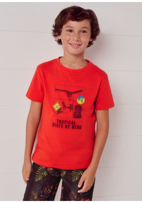Camiseta manga corta "skate" para niño de Mayoral modelo6008