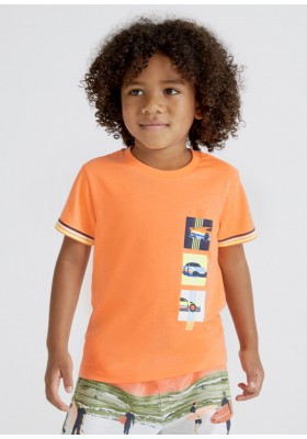 Camiseta manga corta "scl" para niño de Mayoral modelo3024