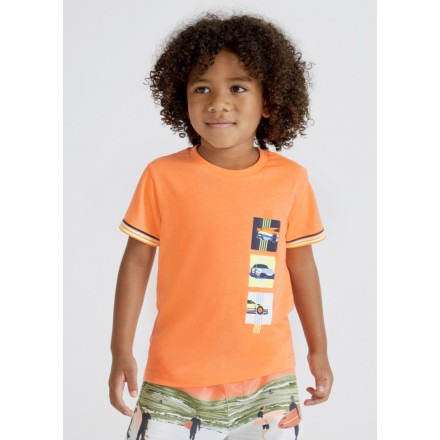Camiseta manga corta "scl" para niño de Mayoral modelo3024