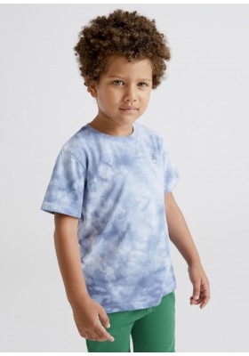 Camiseta manga corta tie dye para niño de Mayoral modelo3013