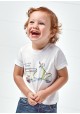 Camiseta manga corta play moto para bebe niño de Mayoral modelo1004