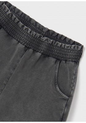 Pantalon corto delavado para niña de Mayoral modelo 6224