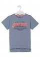 camiseta manga corta con print Losan para niño modelo 21F-1034AL