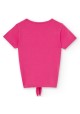 Boboli Camiseta punto elástico con lazo de niña