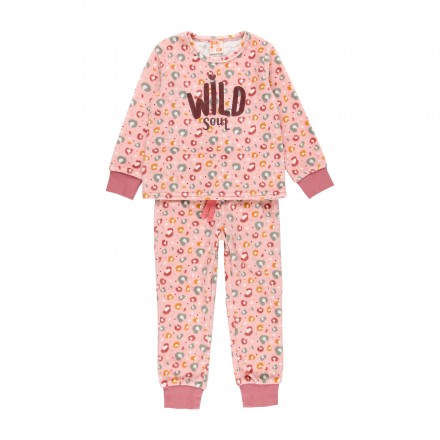 Boboli Pijama terciopelo de niña - orgánico