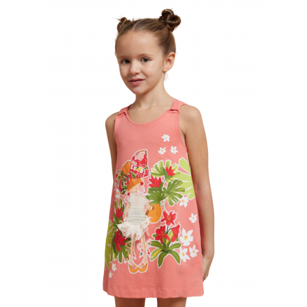 Vestido Niña serigrafia