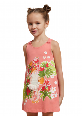 Vestido Niña serigrafia