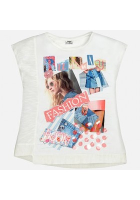 Camiseta m/c collage