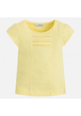 Camiseta manga corta MAYORAL niña basica