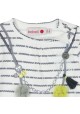 Camiseta manga corta BOBOLI punto de bebé niña