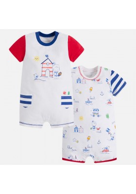 Set 2 pijamas cortos MAYORAL bebe niño