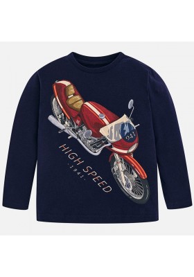 Camiseta manga larga "high speed" MAYORAL niño