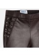 Pantalón largo polipiel Mayoral niña