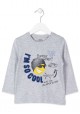Camiseta de manga larga LOSAN para niño con parche en tejido de rizo