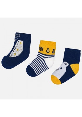 Set 3 calcetines fantasia Mayoral bebe niño
