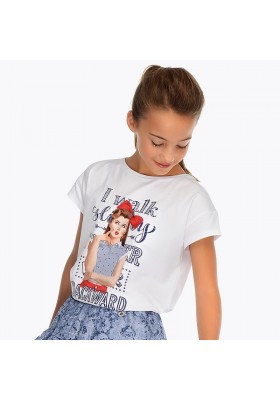 Camiseta manga corta niña Mayoral niña